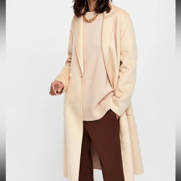 Zara Double breasted coat - BNWOT - S - Picture 7 of 14